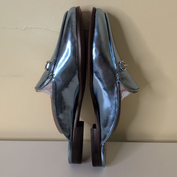 Sam Edelman Size 6 Linnie Mule In Metallic Sky, NEW - Picture 7 of 11